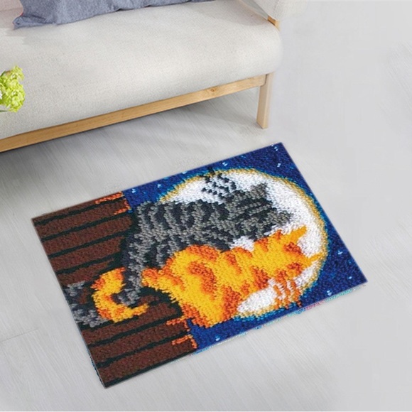 Vintage | Latch Hook DIY Moonlight Meow - Picture 9 of 10